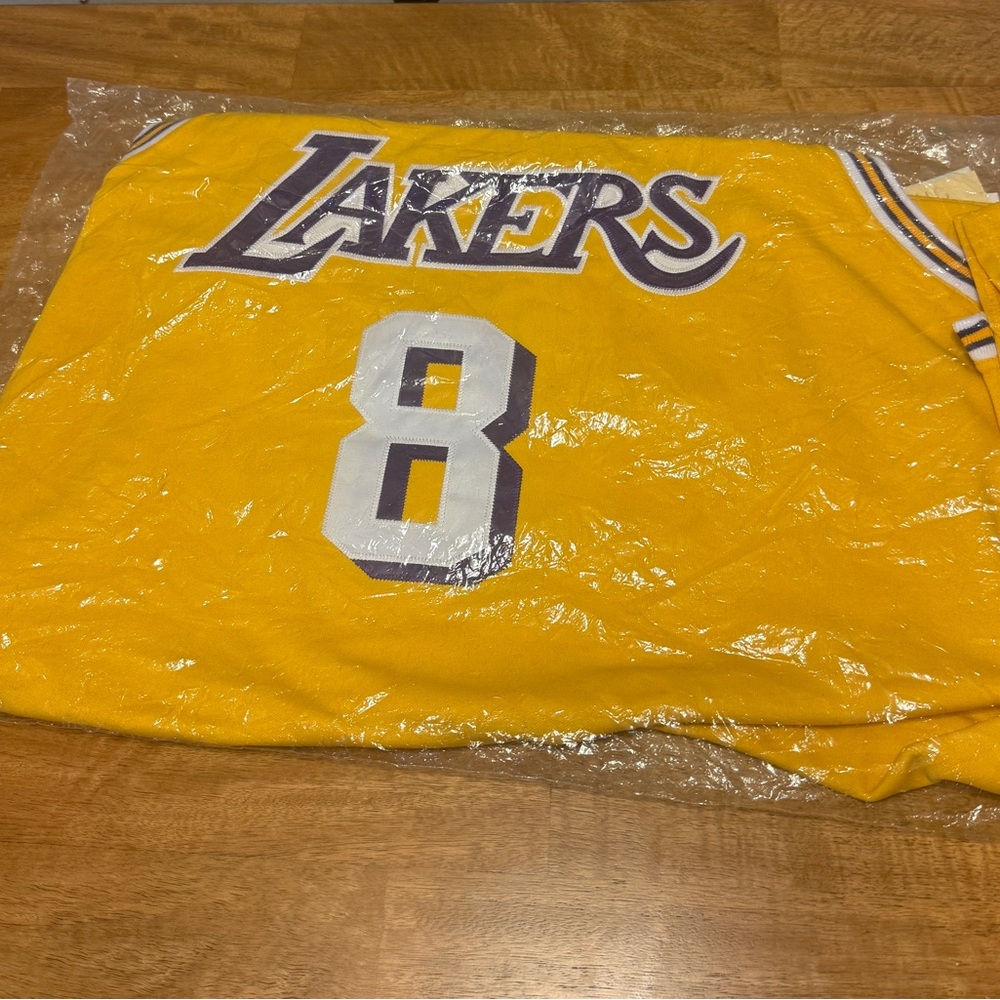 Lakers Yellow Kobe Bryant Jersey